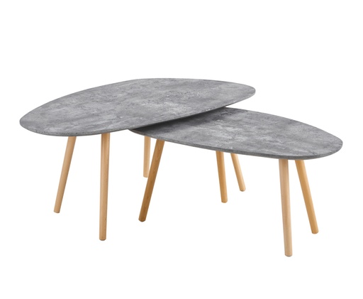 [VKCT-50056] Mesa Ratona Ester set x 2  (106 x61x 45 cm) (86x50x40 cm)