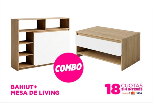 [33755] Combo living Bahiut Tagus + mesa Loa