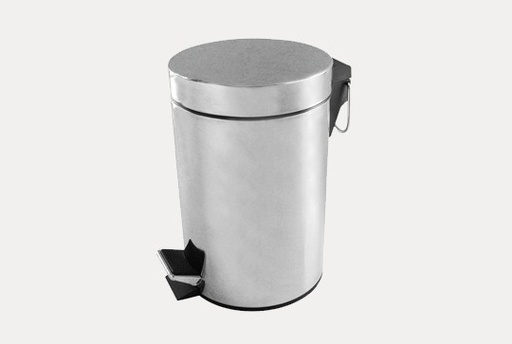 [7792281018340] Cesto Ac.Inox. Con Pedal 12,0 Lts.