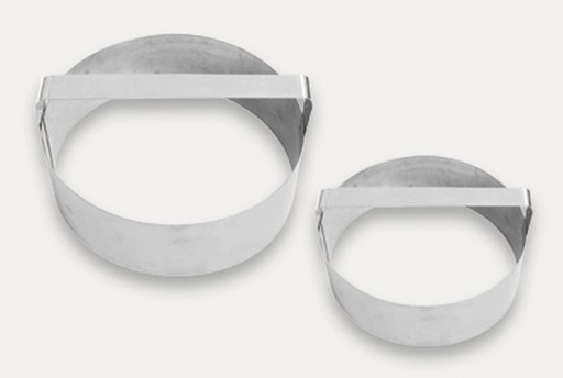 [7792281088121] Molde Circular Ac. Inox.C/Mgo 12 Cm.