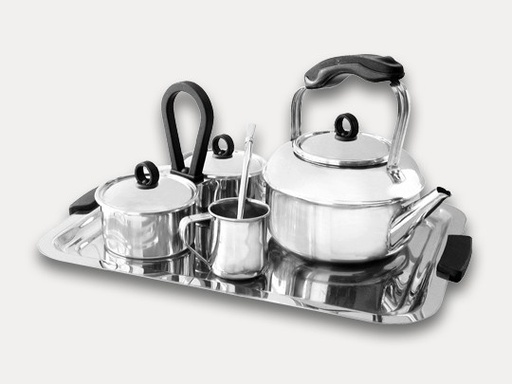 [7792281140089] Set Matero, De 5 Piezas, Negro